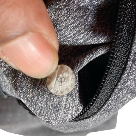 Lululemon Speed Up Cropped Gray Leggings Size 6 - Picture 6 of 9